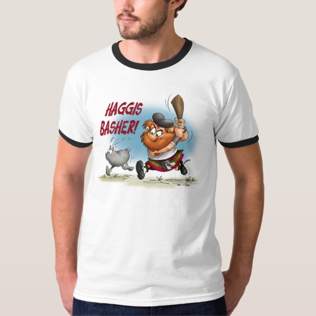 T-shirt Haggis Basher (Frente)