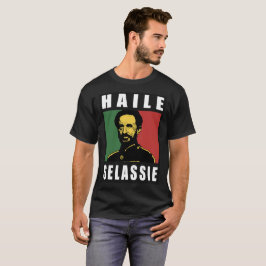 T-shirt Haile Selassie Emperor - reggae Shirt -