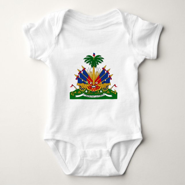 T-shirt haiti emblem (Frente)