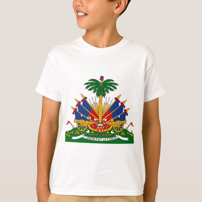 T-shirt haiti emblem (Frente)