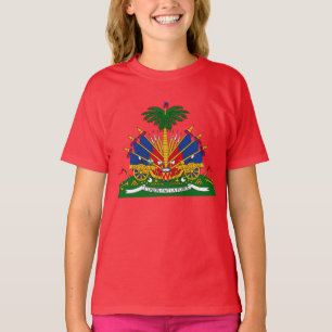 T-shirt Haitiano - camisola de alças da brasão