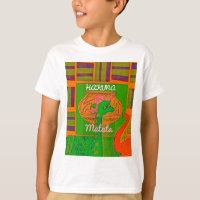 Hakuna Giraffe Art Impressão