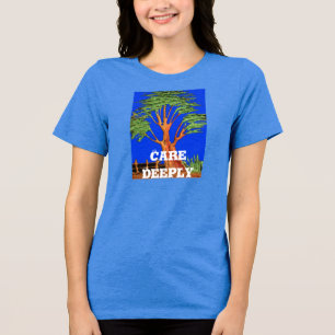 T-shirt Hakuna Matata Care Deeply Vintage Gift Shirts