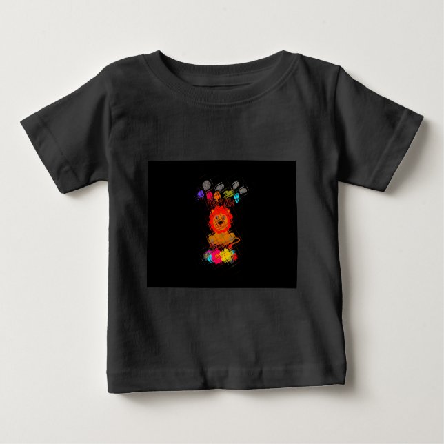 T-shirt Hakuna Matata, fofo bebê design (Frente)