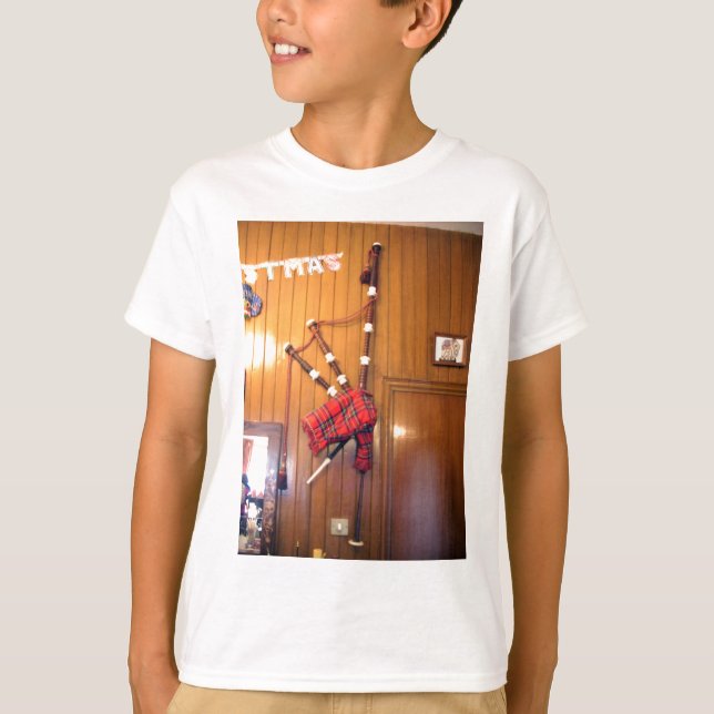 T-shirt Hakuna Matata Scotland Musical bagpipe Gifts.png (Frente)