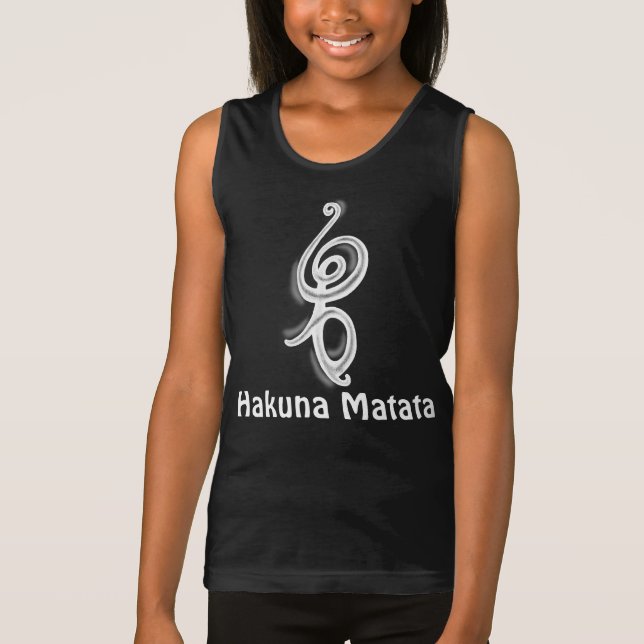 T-shirt Hakuna Matata ~ White (Frente)