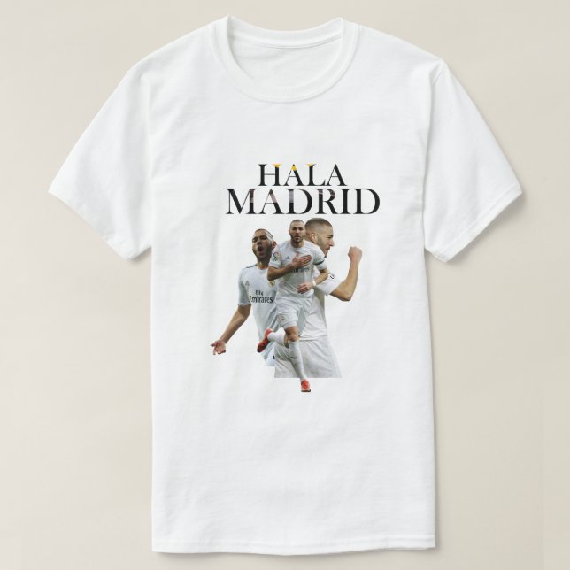T-Shirt hala madrid (Frente do Design)