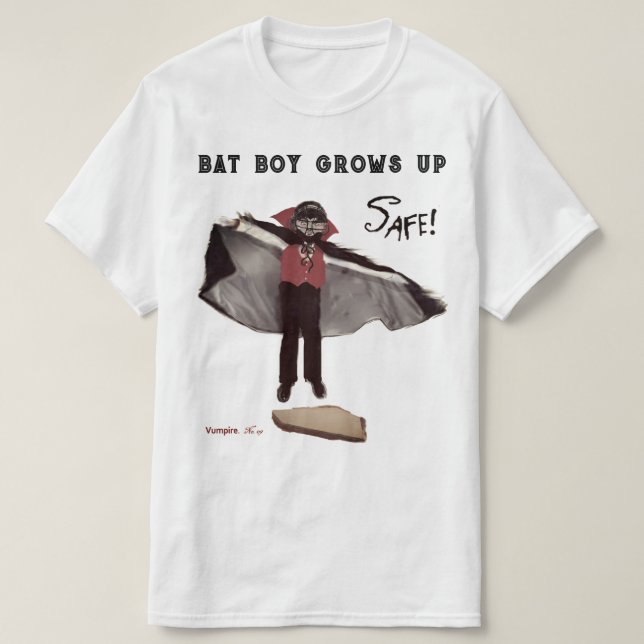 T-shirt Halloween de beisebol (Frente do Design)