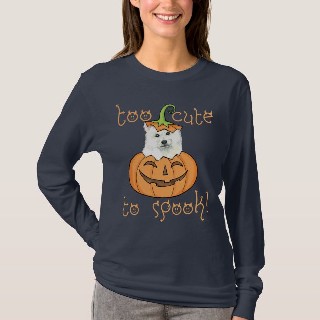 T-shirt Halloween Eskie (Frente)