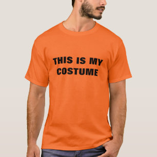 T-shirt Halloween "ESTE É O MEU CUSTO"