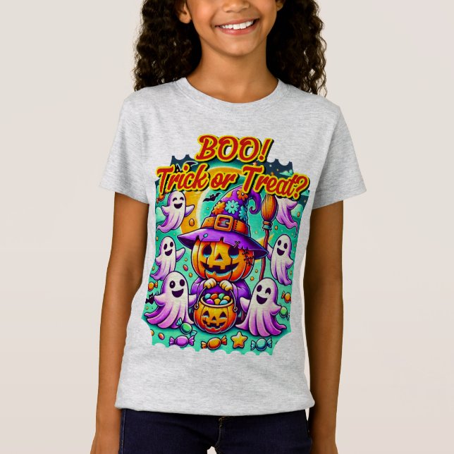 T-shirt Halloween Kids (Frente)
