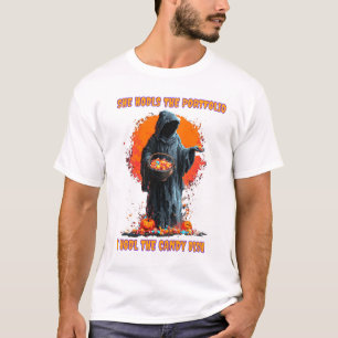 t-shirt Halloween Trader HODL