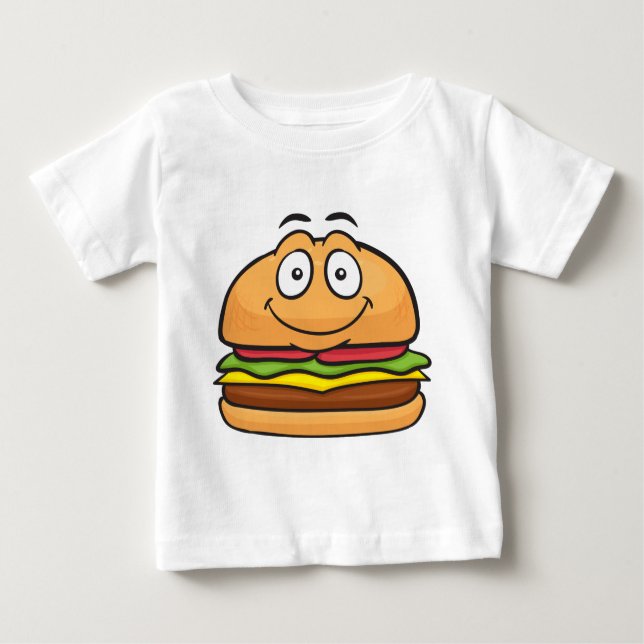 T-shirt Hamburger Emoji (Frente)
