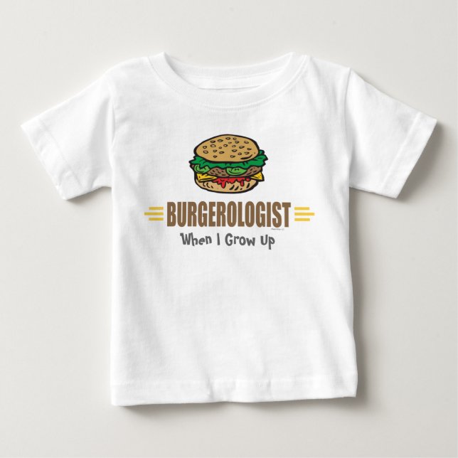 T-shirt Hamburger Engraçado (Frente)