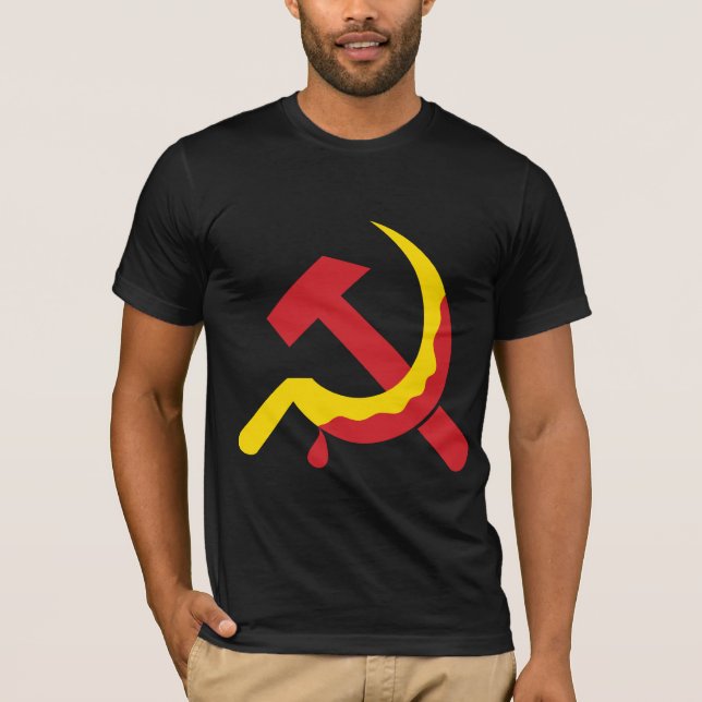 T-shirt Hammer And a Sickle (Frente)