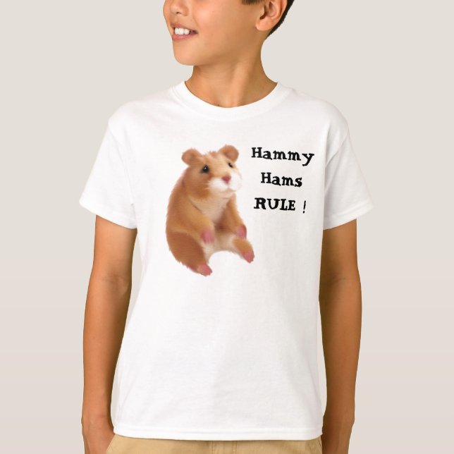 T-shirt Hammy Hams RULE! (Frente)