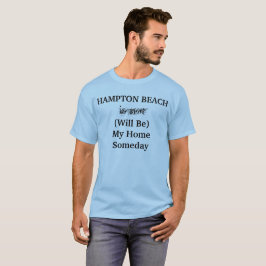 T-shirt HAMPTON BEACH Home, um dia