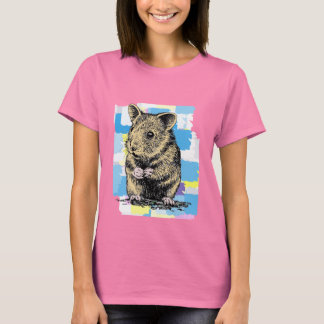 T-shirt Hamster pintado