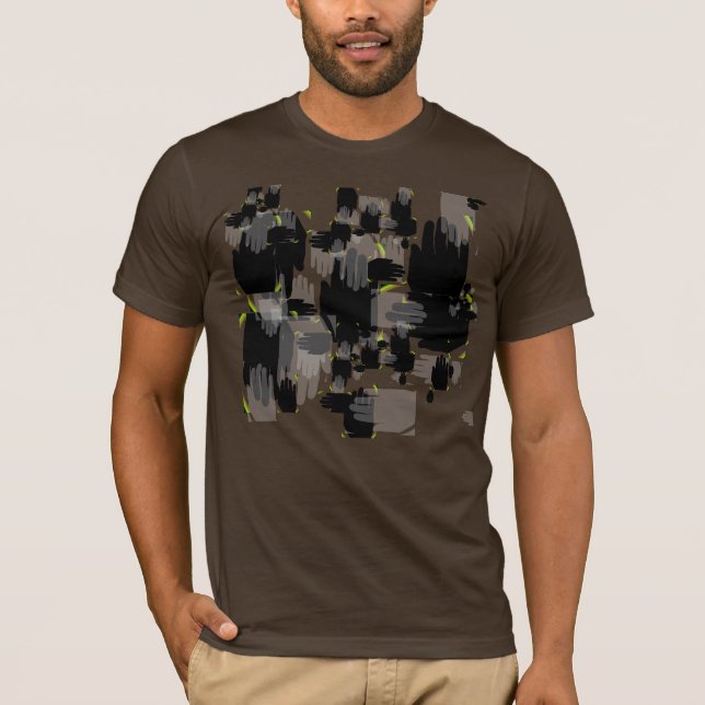 T-shirt Hand1 por Corey Armpriester (Frente)