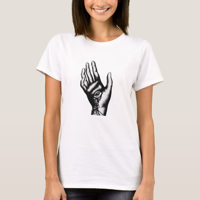T-shirt Hand eye Tee (Frente)