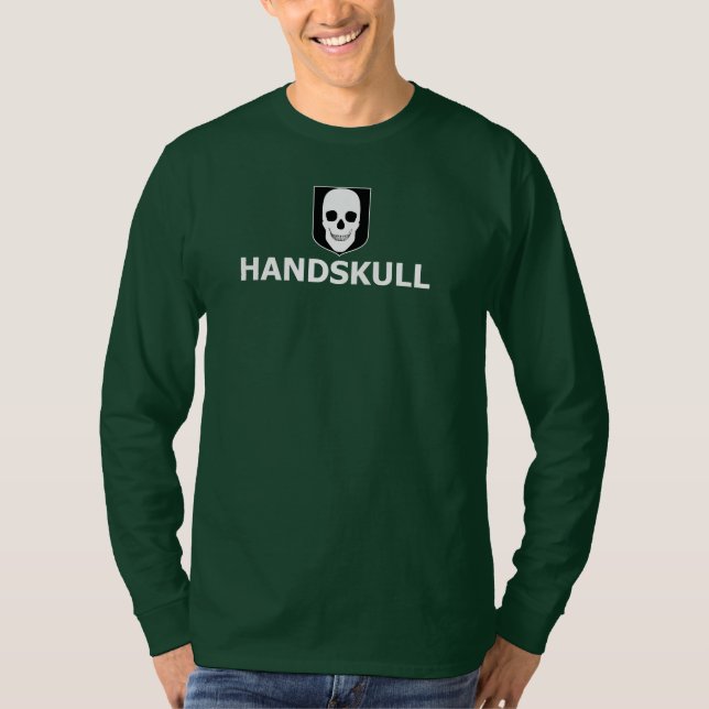 T-shirt HANDSKULL Austrália - Capa Longa Básica (Frente)