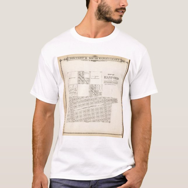 T-shirt Hanford, Tulare County (Frente)