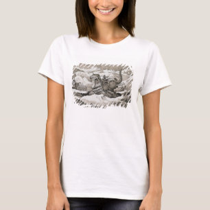T-shirt Hannibal (247-c.183 BC) e suas CTOC dos elefantes