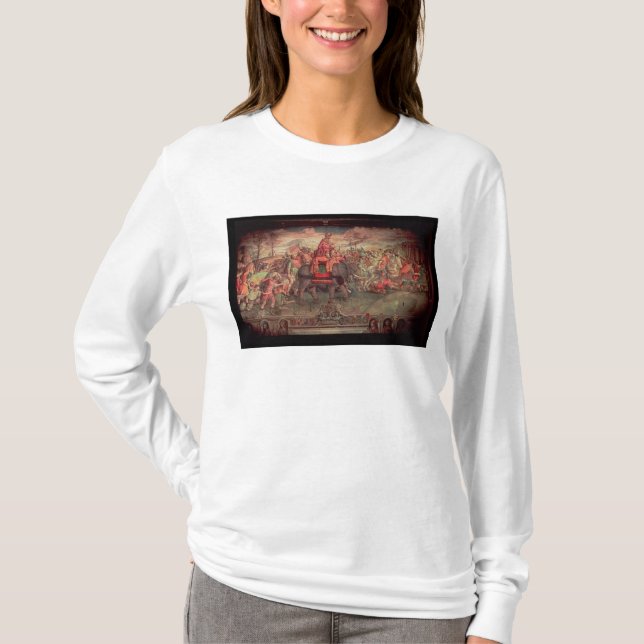 T-shirt Hannibal que cruza os cumes (Frente)