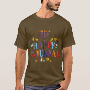 T-shirt Hanukkah feliz