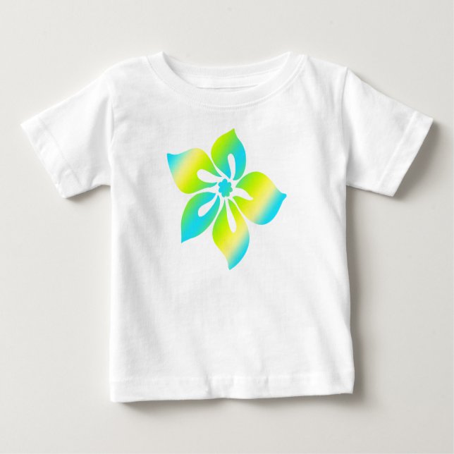 T-shirt Happy Hibiscus Toddler Tee (Frente)