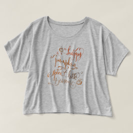 T-shirt Happy Pumpkin Spice Latason