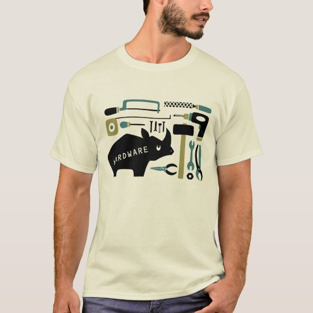 T-shirt Hardware&Rhino (Frente)