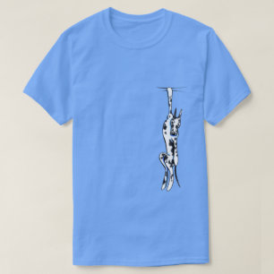 T-shirt Harlequin Clingy great dane