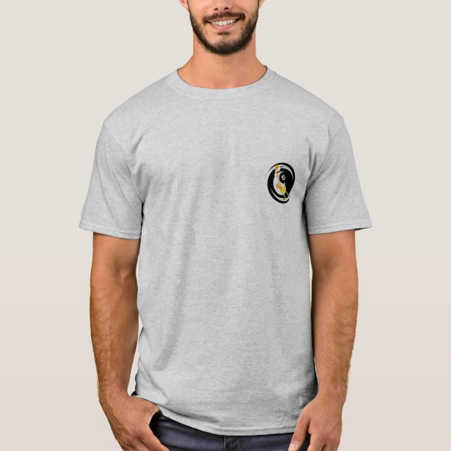 T-shirt Harmonia do cão do disco (Frente)