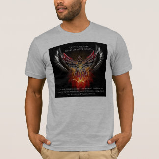 T-shirt harmonia-techno-tribal-phoenix