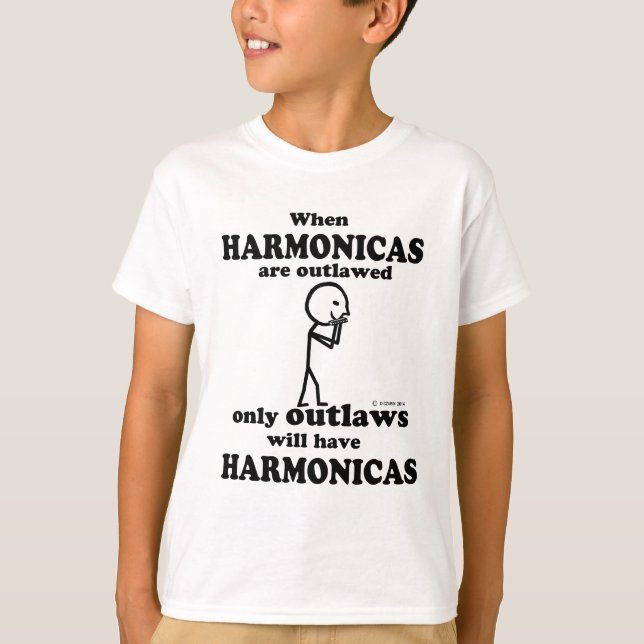 T-shirt Harmonicas Proibidas (Frente)