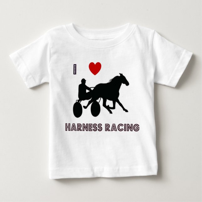 T-shirt Harness Racing Romper (Frente)