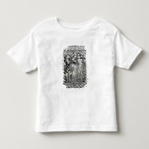 T-shirt "Harpista semanal", anúncios 1896 do Natal (l
