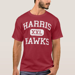 T-shirt Harris - falcões - escola secundária - San Anton