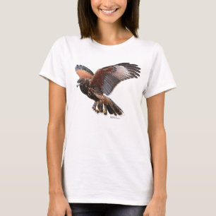 T-shirt Harris Hawk em vôo