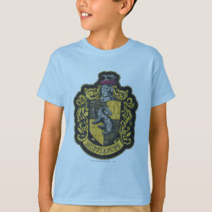 T-shirt Harry Potter   Brasão da Hufflepuff Patch