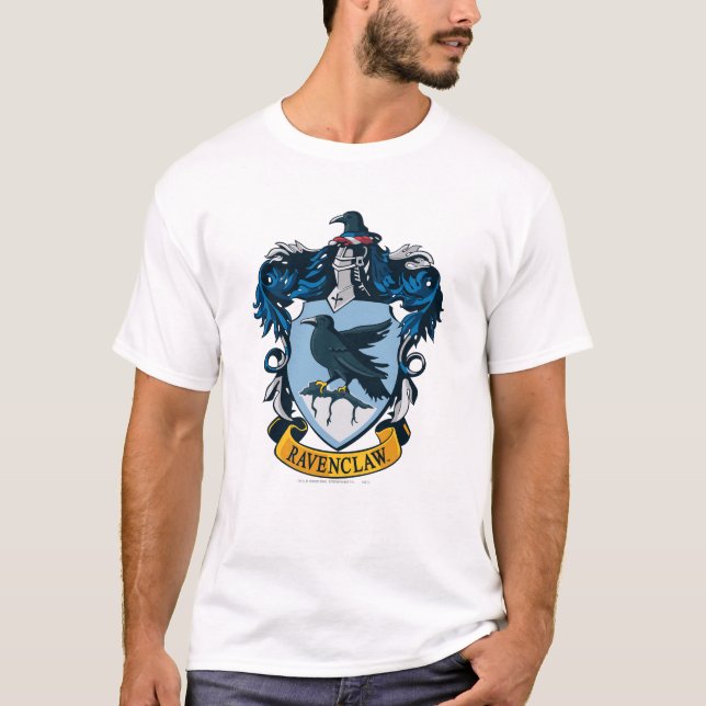T-shirt Harry Potter | Brasão Gótico da Corvinal (Frente)