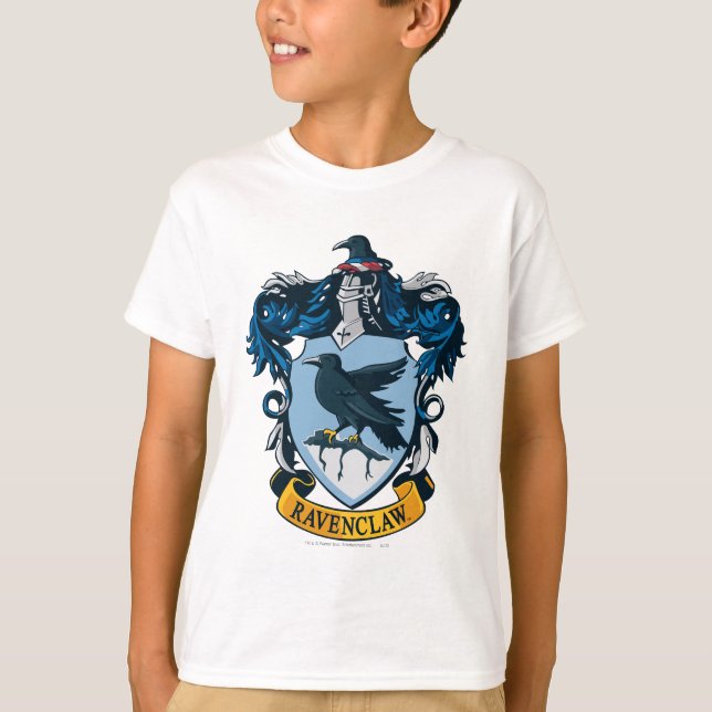 T-shirt Harry Potter  | Brasão Gótico da Corvinal (Frente)
