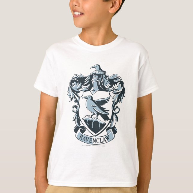 T-shirt Harry Potter | Brasão moderno da Corvinal (Frente)
