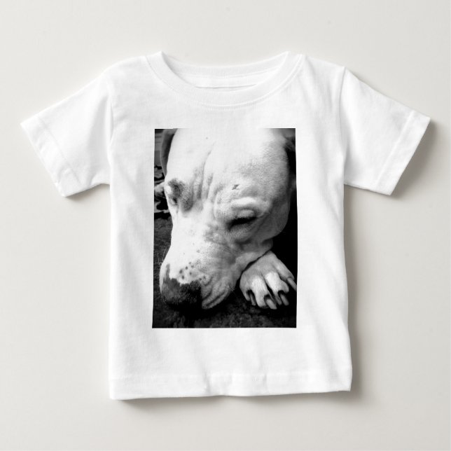 T-shirt harry potter cão-cicatriz, touro branco (Frente)