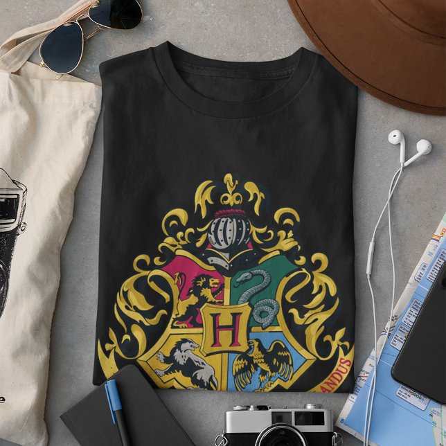 T-shirt Harry Potter | Cobertura Hogwarts - Cor do Cheio (Criador carregado)