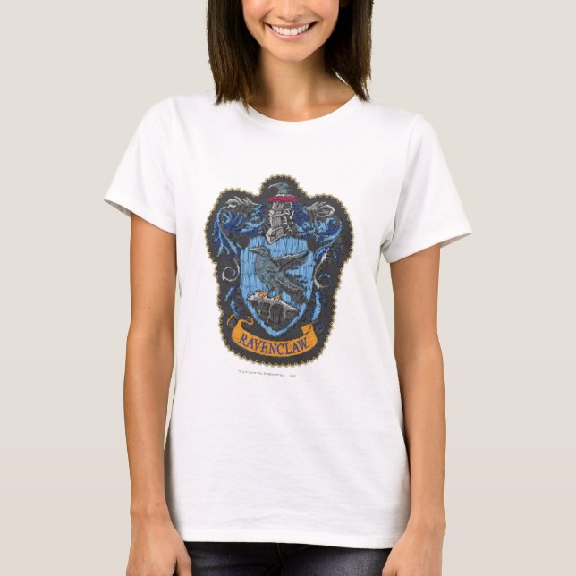 T-shirt Harry Potter | Crest Clássico De Ravenclaw (Frente)