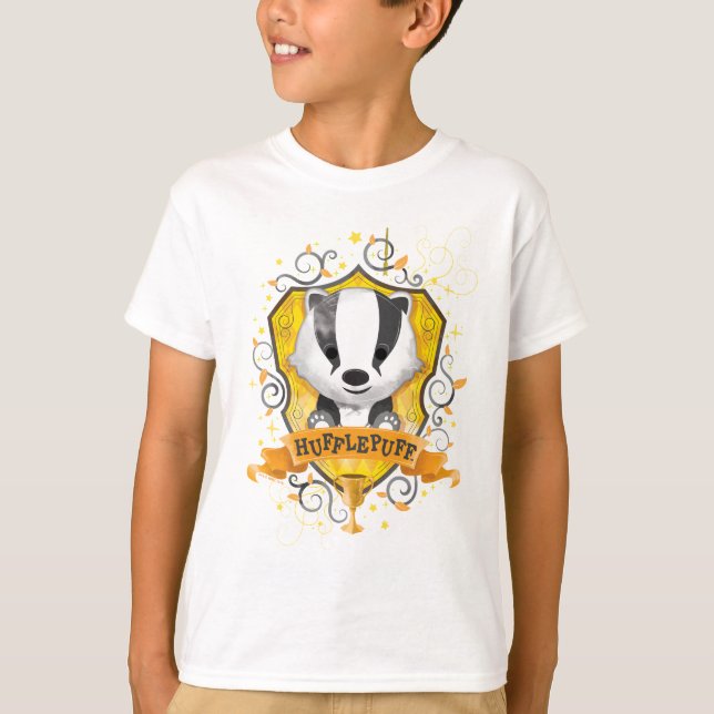 T-shirt Harry Potter | Encantamento de HUFFLUFF™ (Frente)