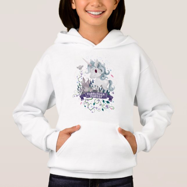 T-shirt Harry Potter | Floresta Proibida Unicórnio Gráfico (Frente)
