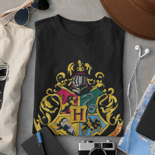 T-shirt Harry Potter Hogwarts Crest - Full Color